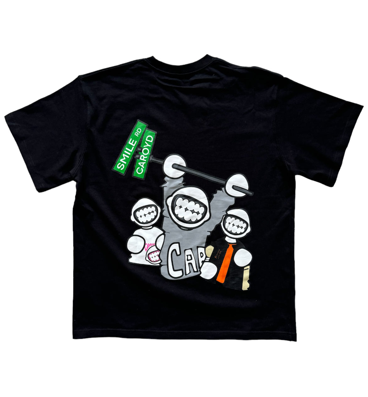 Smile road tee